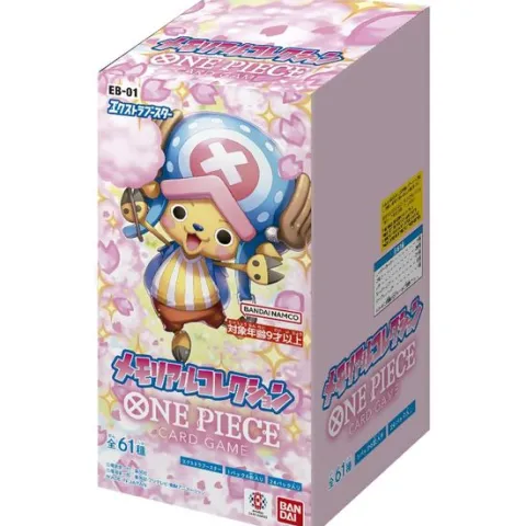One Piece TCG Japanese Memorial Collection EB-01 Booster Box (24 packs)