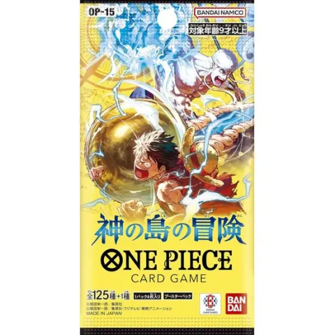 One Piece TCG Japanese The Adventure of The Island of God OP-15 Booster Pack
