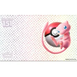 Pokemon 151 Ultra Premiem Collection Playmat - Mew and Kanto Pokedex