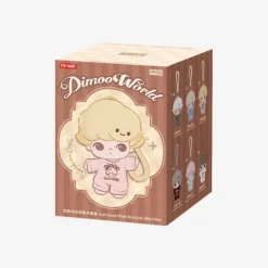 POP MART Dimoo World Crush on Coffee Series Keychain Plush Blind Box AUTHENTIC