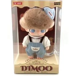 POP MART Dimoo World Crush on Coffee Vinyl Plush Blister Pack AUTHENTIC