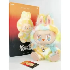POP MART Labubu The Monsters Big Into Energy Rock the Universe Vinyl Plush Doll