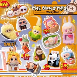 POP MART Labubu The Monsters Wacky Mart Series Figure Blind Box AUTHENTIC