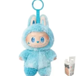 POP MART Labubu V3 Big Into Energy The Monsters Hope (Blue) Plush AUTHENTIC