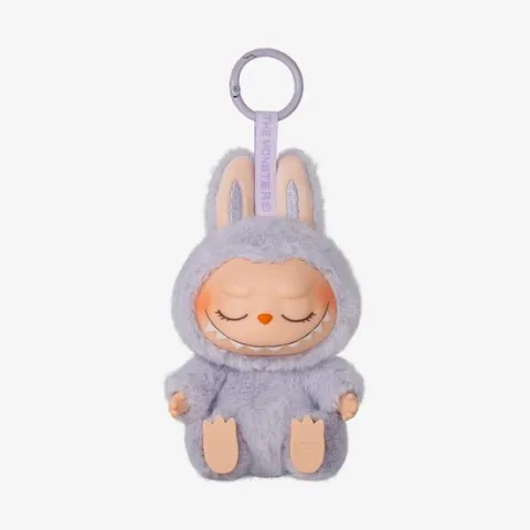 POP MART Labubu V2 Have A Seat The Monsters ZIZI Plush Keychain AUTHENTIC