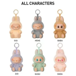 POP MART Labubu V2 Have A Seat The Monsters HEHE Plush Keychain AUTHENTIC