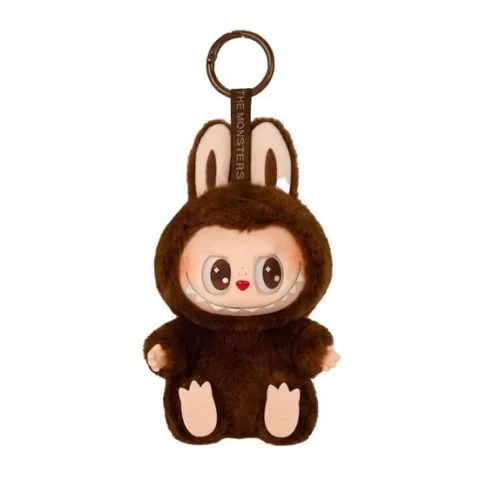 POP MART Labubu V2 Have A Seat The Monsters DUODUO SECRET Plush Keychain AUTHENTIC