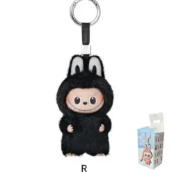 POP MART Labubu V4 The Monsters Pin For Love Alphabet Plush Pendant - Letter R