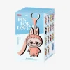 POP MART Labubu V4 The Monsters Pin For Love Alphabet Plush Pendant - Letter P
