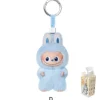 POP MART Labubu V4 The Monsters Pin For Love Alphabet Plush Pendant - Letter D