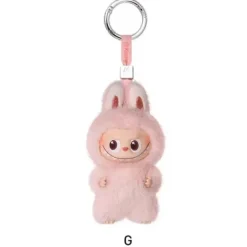POP MART Labubu V4 The Monsters Pin For Love Alphabet Plush Pendant - Letter G
