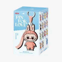 POP MART Labubu V4 The Monsters Pin For Love Alphabet Plush Pendant - Ampersand &