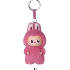 POP MART Labubu V4 The Monsters Pin For Love Alphabet Plush Pendant - Letter Q