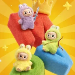 POP MART Labubu V4 The Monsters Pin For Love Plush Pendant Blind Box (N-Z) - Full Case
