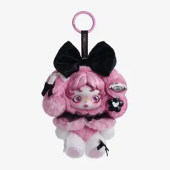 POP MART SKULLPANDA x My Melody Plush Doll Pendant AUTHENTIC