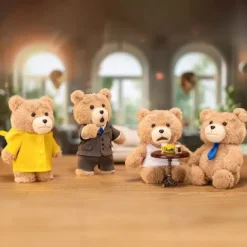 POP MART Ted2 Teddy Bear Action Plush Pendant Keychain Blind Box AUTHENTIC