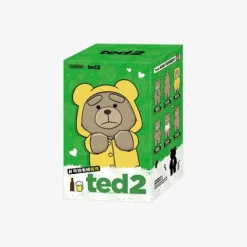 POP MART Ted2 Teddy Bear Action Plush Pendant Keychain Blind Box AUTHENTIC