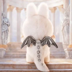 POP MART The Monsters Zimomo Series II Labubu Angel in Clouds Plush AUTHENTIC