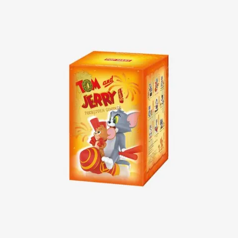 POP MART Tom & Jerry Forbidden Compass Chinese Drum Star Figure AUTHENTIC