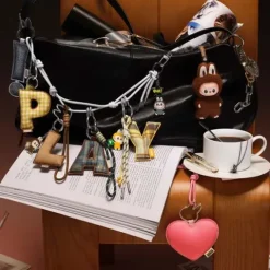POP MART V4 The Monsters Pin for Love Series - Letter Pendant Blind Box (N-Z)