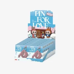 POP MART V4 The Monsters Pin for Love Series - Letter Pendant Blind Box (N-Z)