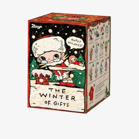 POP MART Zsiga The Winter of Gifts Series Vinyl Figure Blind Box AUTHENTIC
