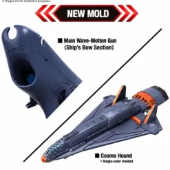 (PRE-ORDER: November 2026) Bandai Hobby Star Blazers Space Battleship Yamato 3199 Deluxe Set 1/1000 Scale Model Kit