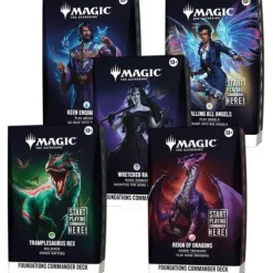(PRE-ORDER OCT 2026) Magic: The Gathering Foundations Commander Deck Bundle - Includes All 5 Decks