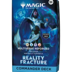 (PRE-ORDER OCT 2026) Magic The Gathering Reality Fracture Commander Deck - Multiverse Reforged