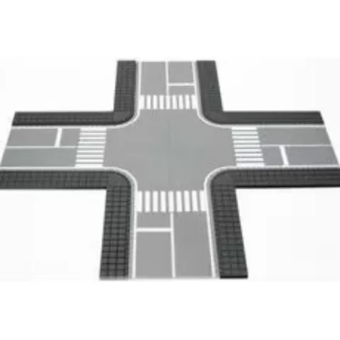 Prezza PBGR03 Diorama Series Background City Intersection 1/144 Scale Model Kit