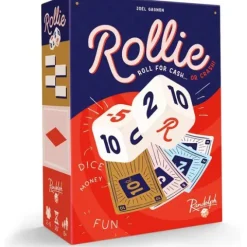 Randolph Rollie Dice and Card Game Roll for Cash or Crash Family Game