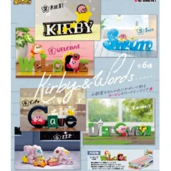 Re-Ment Kirby: Kirby & Words Collection - Full Set of 6