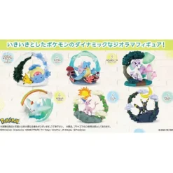Re-Ment Pokemon Circular Diorama Collection - 1 Random Figure