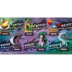 Re-Ment Pokemon POCKET STATUE Dragon Type - Full set of 6