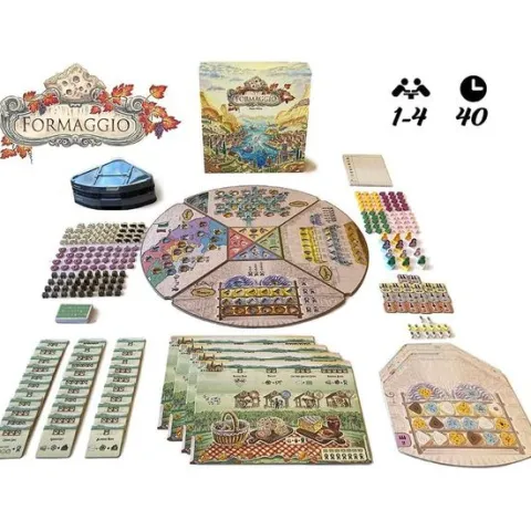 R2i: Formaggio - Italian Cheesemaking Strategy Board Game