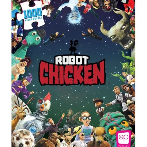 Robot Chicken It was Only a Dream 1000 Piece Jigsaw Puzzle 19x27-inch