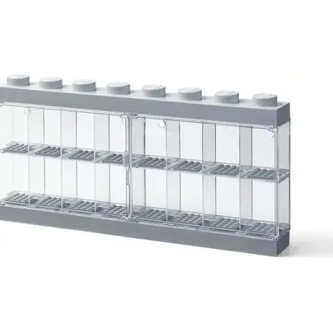 Room Copenhagen LEGO 40660006 LEGO Minifigure Display Storage 16 Medium Stone Grey