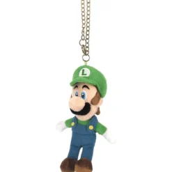 Sanei MM02 Super Mario - Luigi Mascot 6-inch Plush Keychain