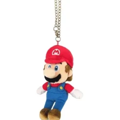 Sanei MM01 Super Mario - Mario Mascot 6-inch Plush Keychain
