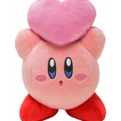 Sanei Nintendo Kirby All Star Collection Friend Heart Kirby (S) Stuffed Plush Figure