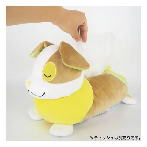 Sanei Pokemon Suya Suya Yamper Plush Tissue Case