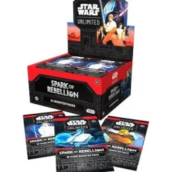 Star Wars: Unlimited TCG Spark of Rebellion Booster Box Display