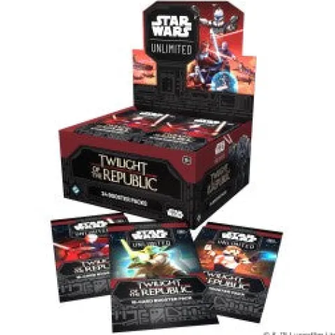 Star Wars: Unlimited TCG Twilight of the Republic Booster Display