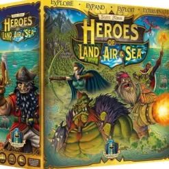 Tabletop Tycoon: Heroes of Land, Air & Sea - Board Game