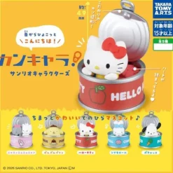 Takara Tomy ARTS Gacha Capsule Sanrio Characters Can Mascot Figure - 1 Random