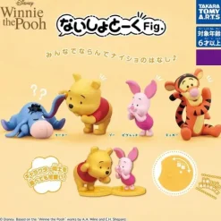 Takara Tomy ARTS Winnie the Pooh Secret Talk Whisper Figure Gashapon Gacha Capsule Toy 1 Random