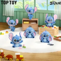 TOP TOY Disney Stitch Mini Fluffy Series Figures Blind Surprise Bag (3 figures)