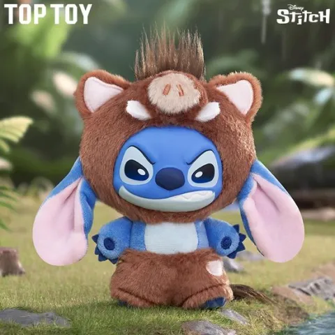 TOP TOY Disney Stitch Wild Animal Series Vinyl Plush Blind Box AUTHENTIC