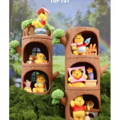 TOP TOY Disney Winnie The Pooh Hundred Acre Wood Tree House Series Figure Blind Box