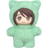 TOP TOY EAKI Jujutsu Kaisen Cat Ear Series Plush Keychain AUTHENTIC - Ieiri